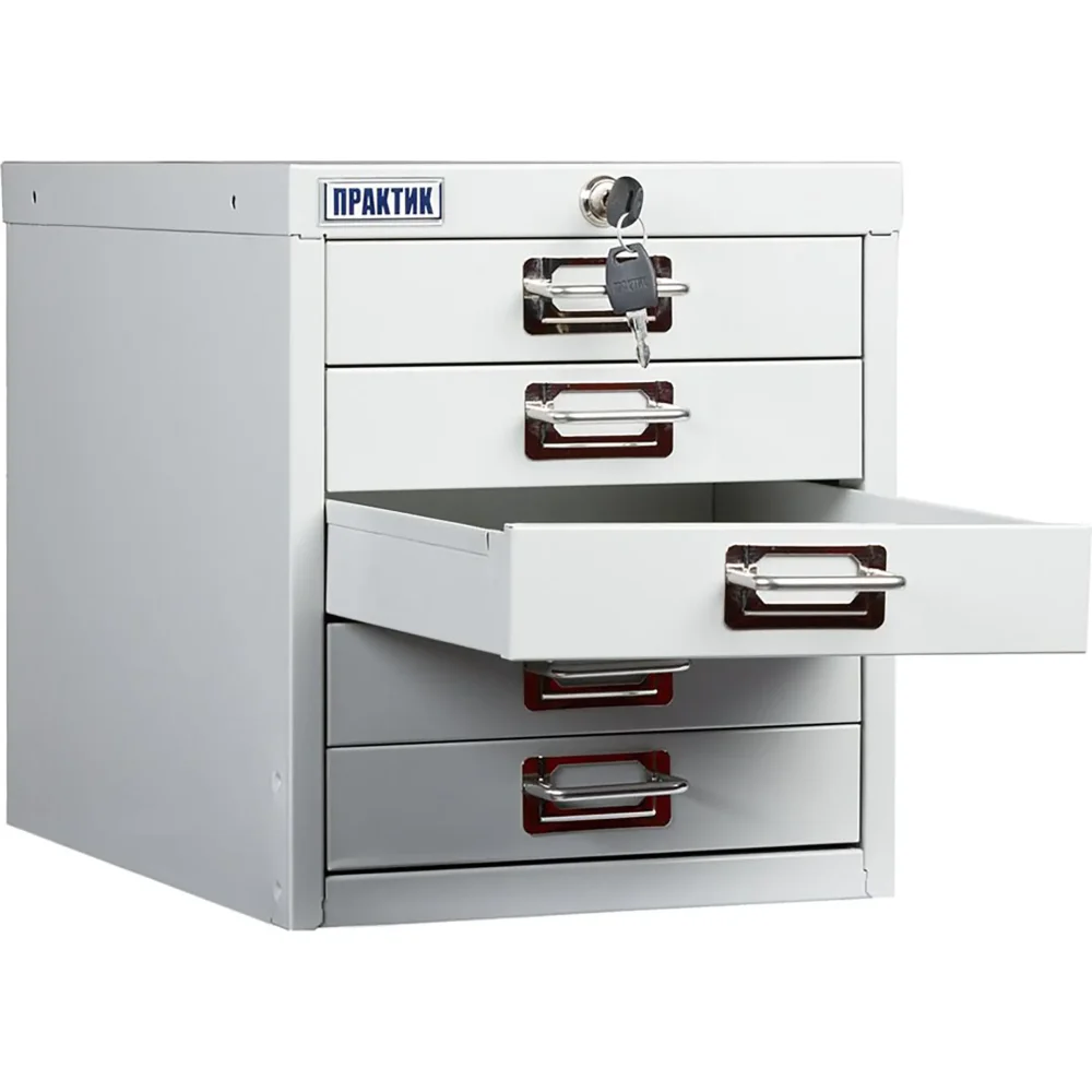 Картотечный шкаф ПРАКТИК MDC-A4/315/5