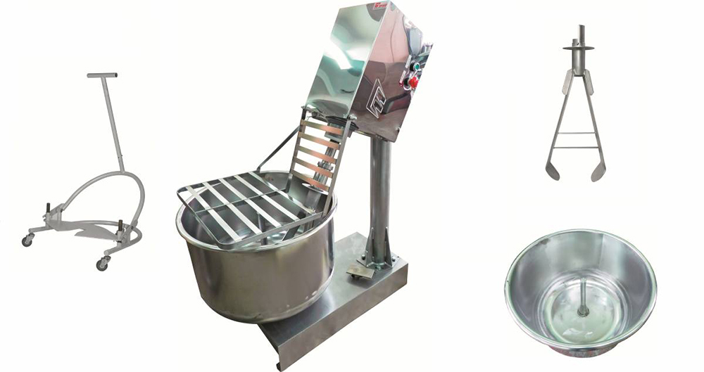 Машина тестомесильная МТМ-110 с одной дежой