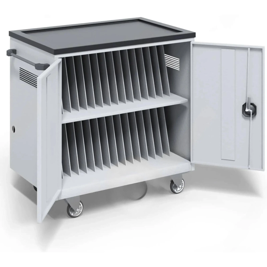 Тележка для хранения 34 ноутбуков и планшетов 17,3 дюймов