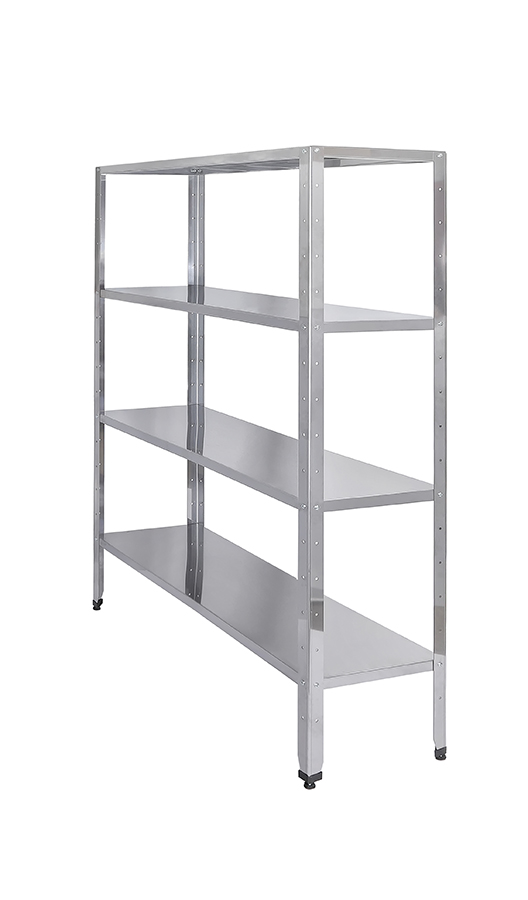 Стеллаж кухонный Luxstahl СР-1800х1700х500/4 нерж