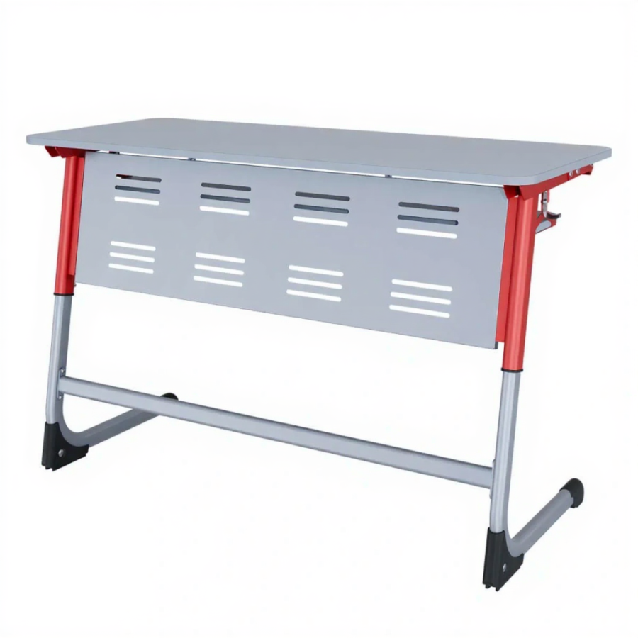 Парта 2М Smart с регулировка угла наклона/полкой (Перф. Экран)