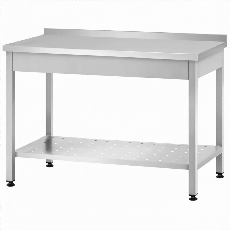 Стол производственный СПРп - 860х1000х600 «Profi Ral», борт (полка перфорация)