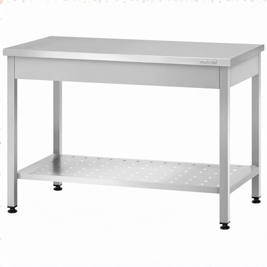 Стол производственный СПРп - 860х1200х600 «Profi Ral» (полка перфорация)