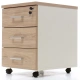 Тумба выкатная NPW-406 L3 вяз натуральный/бежевый