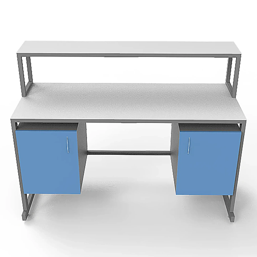 Стол лабораторный с керамикой СЛк 21.005 (белый)