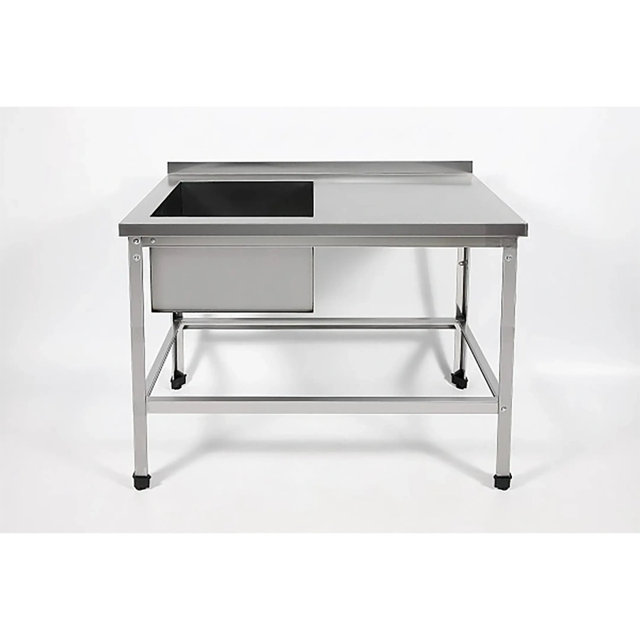 Ванна моечная сварная с рабочей поверхностью с бортом ВМСР/1-11/7-БЛО-ЭН