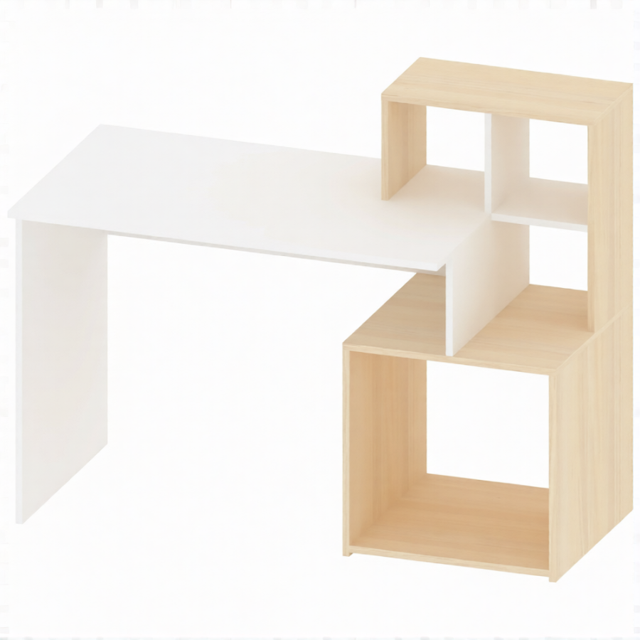 Компьютерный стол со встроенным стеллажом ОФ-СТ-98-1