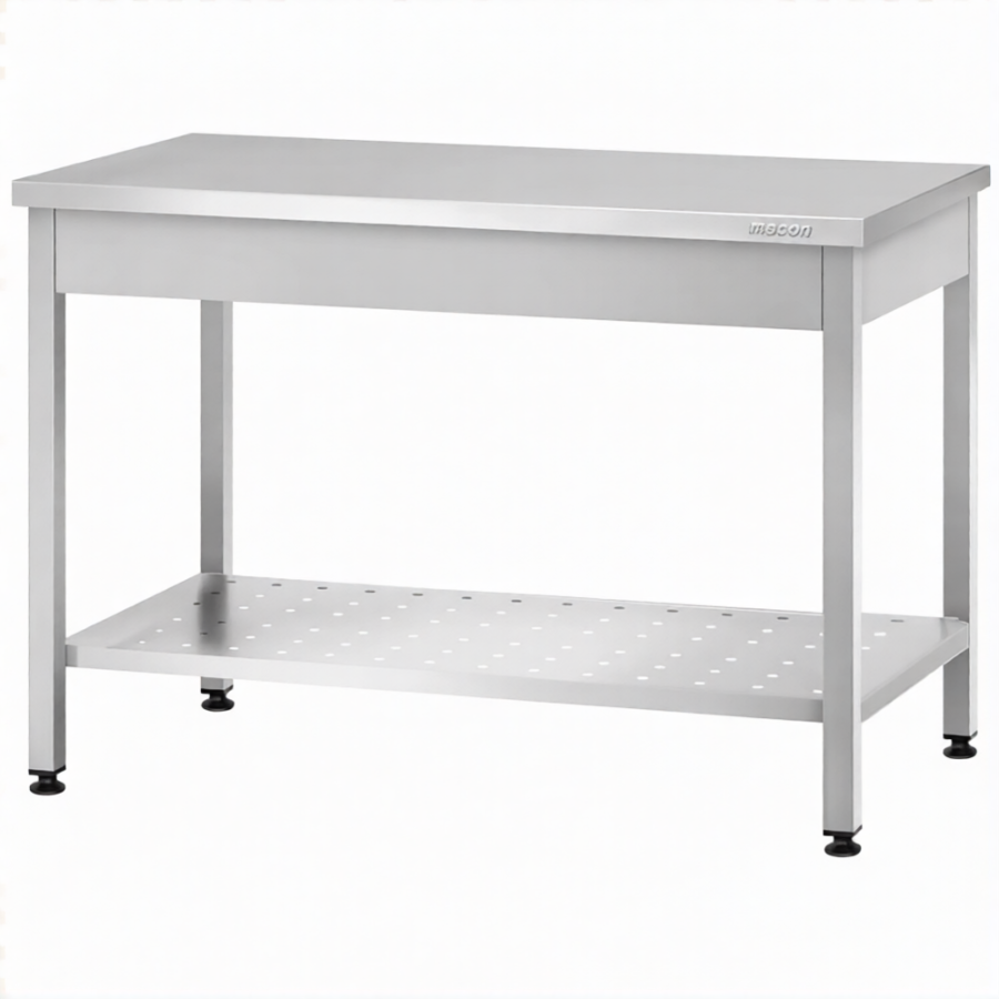 Стол производственный СПРп - 860х1200х800 «Profi Ral» (полка перфорация)