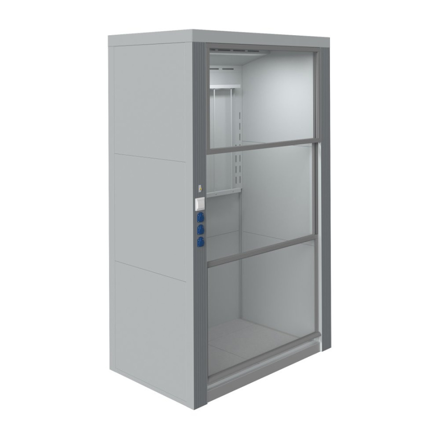 Шкаф вытяжной напольный 1500 ШВН базовая комплектация