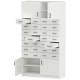 Шкаф с ящиками WHITE LITE 1