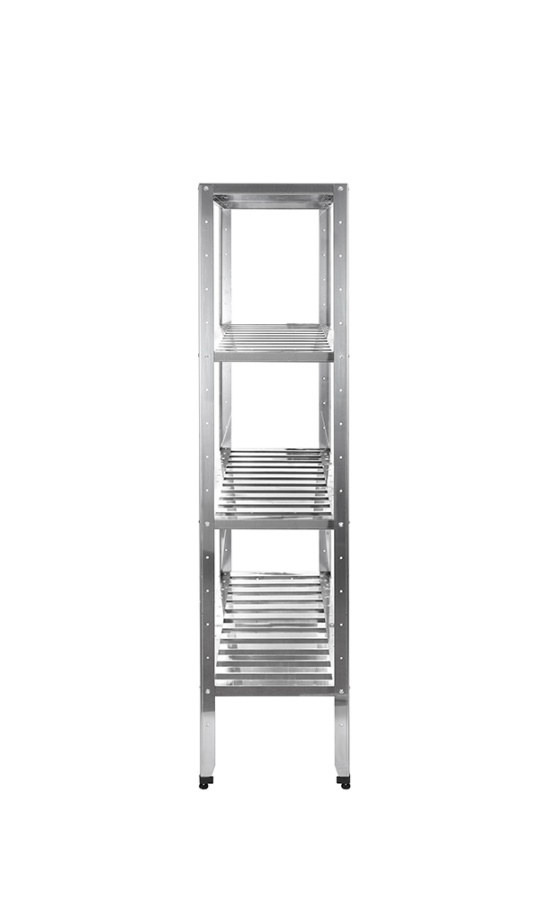 Стеллаж кухонный с решетчатыми полками Luxstahl СРРП-1800*1800*300