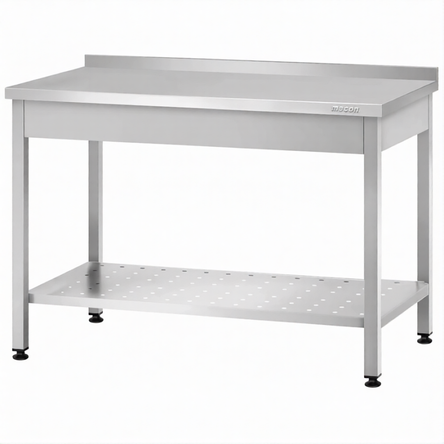 Стол производственный СПРп - 860х1000х600 «Profi Ral», борт (полка перфорация)