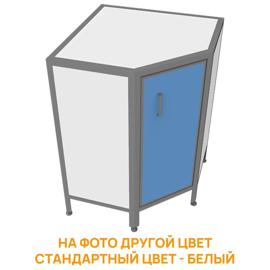 Стол-мойка лабораторная MED 13.006al (белый)