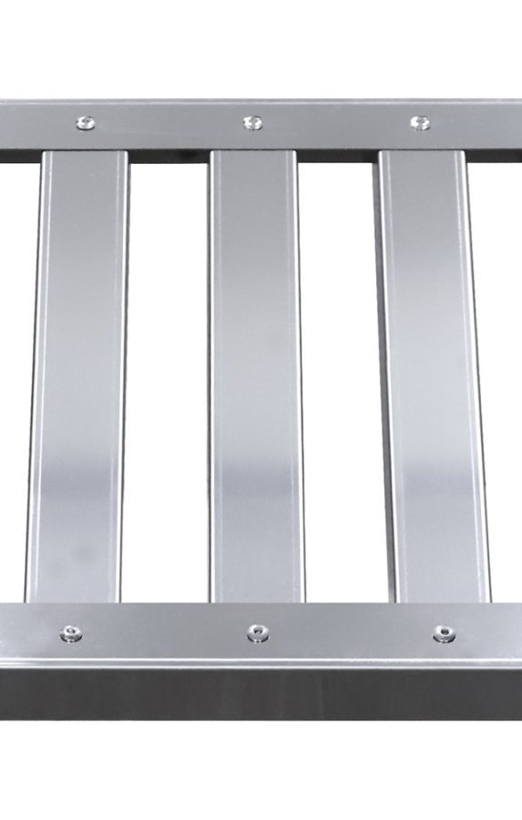 Стеллаж кухонный с решетчатыми полками Luxstahl СРРП-1800*1800*300