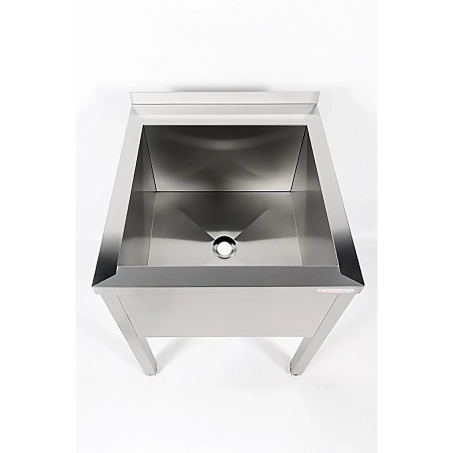 Ванна моечная односекционная с бортом ВМС-1/6-Б