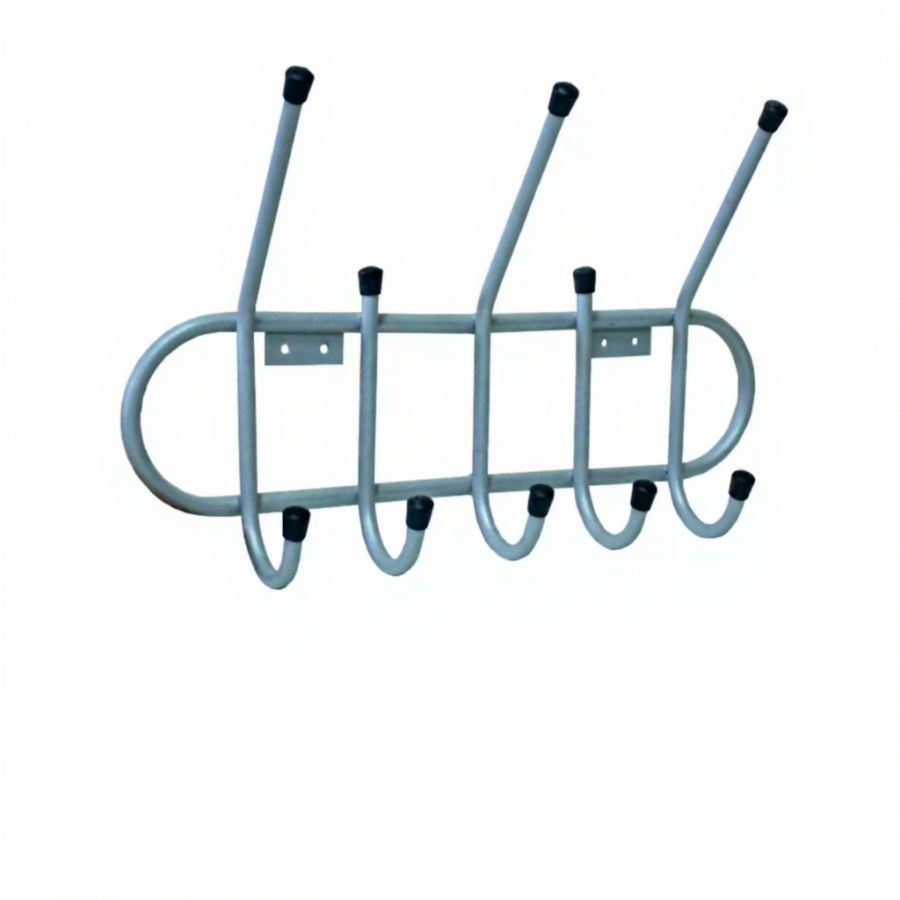 Вешалка настенная металлическая 5 крючков